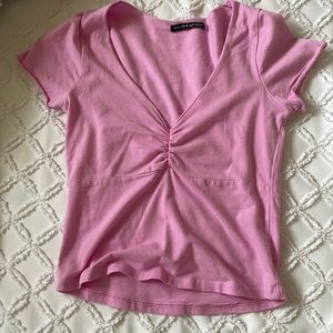 Brandy Melville Pink Gina Top